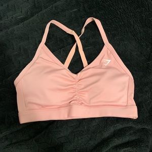 NEW gymshark ruched sports bra